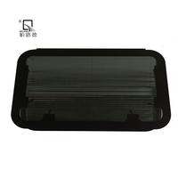 Fenêtre coulissante latérale en alliage d'aluminium pour camping-car Fenêtre en verre acrylique à double vitrage Caravane Caravane de voyage