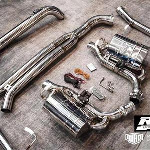 Tubo de escape de coche mercedes-benz AMG GT50 GT53, Sección de cabeza <span class=keywords><strong>RES</strong></span> de acero inoxidable modificado, sección trasera media, sonido de válvula inteligente - Product Image 2