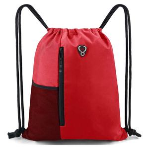 <b>Drawstring</b> <b>Backpack</b> with Zipper Custom logo for Unisex Men and Women Gym Sport <b>Backpacks</b> - Product Image 4