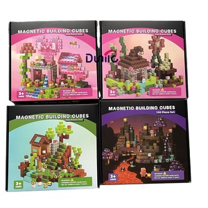 300 pièces de blocs de construction magnétiques éducatifs pour enfants, compatibles avec <span class=keywords><strong>LEGO</strong></span> Mine Crafe - Product Image 4