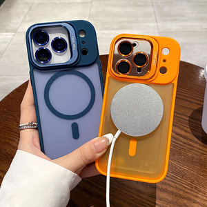 Máy ảnh khung chân đế cho iPhone 17 Pro Max bao gồm, cho iPhone 17 nam châm Matte trường hợp, máy ảnh Temper Glass Đối với iPhone 17 trường hợp không khí - Product Image 2