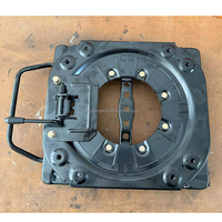 Adaptateur de siège inclinable LXRV en acier inoxydable robuste avec base pivotante à 360 degrés pour camping-car, SUV, MPV, kits d'intérieur