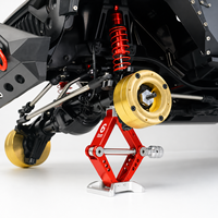 Mini vérin à ciseaux en aluminium simulé, accessoire de simulation pour voitures RC tout-terrain