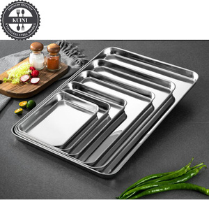 Plaque de cuisson en acier inoxydable, plaque <span class=keywords><strong>à</strong></span> biscuits, plaque de cuisson, non toxique, robuste et facile <span class=keywords><strong>à</strong></span> nettoyer - Product Image 1