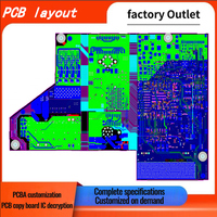 高品质多层PCB板电路无线摄像头安全PCBA控制板PCB SMT制造商