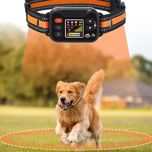 2025ติดรั้วสุนัขแบบไร้สายระบบ GPS กลางแจ้ง, รั้วกั้นสุนัขแบบไร้สายมีปลอกคอกันน้ำ - Product Image 2