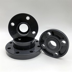 Brida de PVC-U de grado industrial, suelta, PN16, resistente a la corrosión química, gris oscuro - Product Image 6