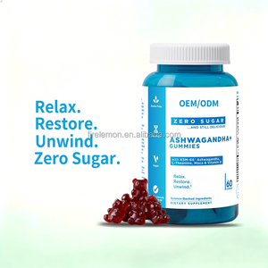 ओम/ओटम इंडियन गिन्सेंग गुम्मीज़-विटामिन डी 3 ने 60-गिनती की बोतल अश्वगंधा गुम्मस प्रतिरक्षा सहायता और ऊर्जा को बढ़ावा दिया - Product Image 2