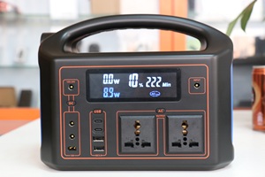 Nouvelle Station d'Énergie Solaire Portable 2022, Batterie au Lithium 500Wh 18650, Alimentation DC 12V 20V 24V AC 110V 220V, Power Bank pour la Maison - Product Image 2