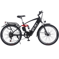 Vélo de montagne électrique 36V 26 pouces à suspension intégrale, vélo électrique de ville 7 vitesses pour adultes, conduite tout-terrain