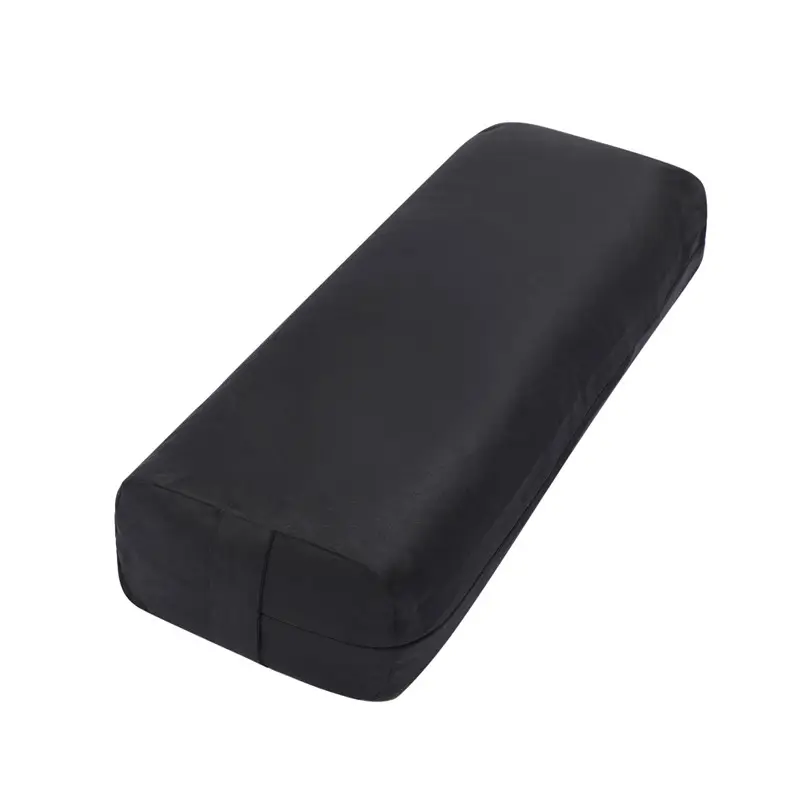 Personalizado retângulo Yoga algodão orgânica meditação almofada Yoga Bolster travesseiro