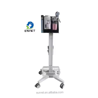 Appareil d'anesthésie vétérinaire portable professionnel compatible avec l'IRM EUR VET, anesthésie par inhalation, diagnostic des animaux de compagnie, équipement vétérinaire