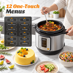 <b>Electric</b> <b>Pressure</b> <b>Cooker</b> 5.7L/7.6L App-Controlled Multifunctional Stainless Steel Multi <b>Cooker</b> Microcomputer Control for Home - Product Image 6
