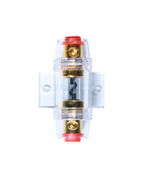 Support de fusible et kit audio pour voiture avec bloc de distribution d'alimentation pour l'installation d'amplificateurs et de caissons de basses