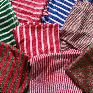 Tela de Lurex Brillante Elástica con Encaje y Brillo Metálico para Vestidos de Fiesta, Disfraces, Navidad y Forro de Escenario - Product Image 4