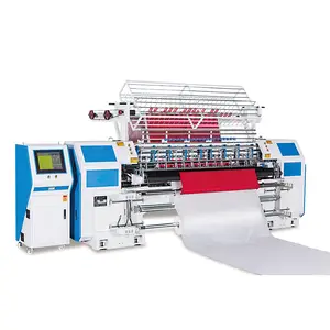 Hoge Snelheid Kleine Productiemachines Multi Naald Looper Quiltmachine