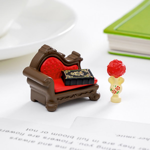 Série de meubles de luxe de style europé<span class=keywords><strong>en</strong></span> KI yuewu, accessoires décoratifs pour maison de poupée, mini-meubles de bureau - Product Image 4