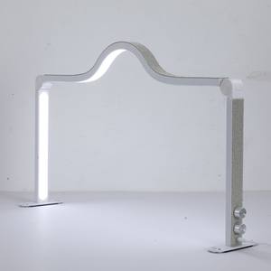 2 in 1ハーフムーンスクエアマニキュアLEDテーブルランプLEDクリスタルネイルUVデスクランプラインストーンまつげビューティーテーブルランプ - Product Image 1