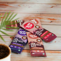 Quantité minimale de commande 500 plastique Snack Sachet sac barre d'énergie chocolat Wrap avec joint latéral arrière pour emballage alimentaire pour aliments en conserve pour animaux de compagnie lait