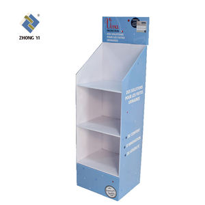 Rak Display iklan berdiri rak Display kardus promosi Supermarket kustom - Product Image 1