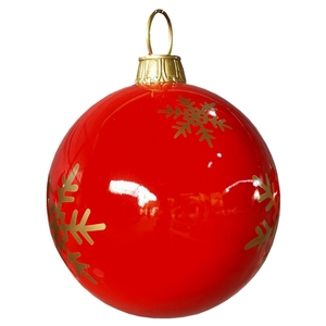 <span class=keywords><strong>Grande</strong></span> <span class=keywords><strong>taille</strong></span> en plein air 40-200cm Noël boule en fibre de verre décoration pour l'usage commercial - Product Image 5