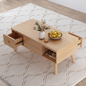 Soulevez les tables latérales multifonctionnelles de <span class=keywords><strong>table</strong></span> basse <span class=keywords><strong>escamotable</strong></span> de sofa en bois supérieur pour le salon - Product Image 4