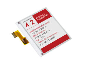 Suny ZhSunyco EPD 4.2 ''Nero/Bianco/Rosso Ad Alta Risoluzione Eink Epaper Display - Product Image 3