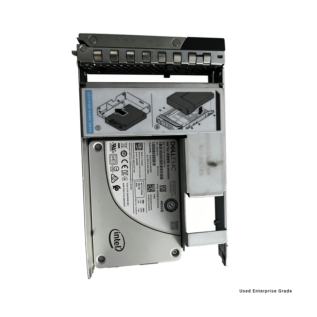 Used Internal 480GB Enterprise Solid State Drive SATA 3.0 2.5 Inch 7200 RPM Server Tray 8MB Cache 501-600MB/s Read/Write Speed