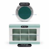 Tablette de douche effervescente OEM ODM à l'eucalyptus et à la menthe 30g, personnalisable avec marque privée, pour un ensemble cadeau spa apaisant et relaxant