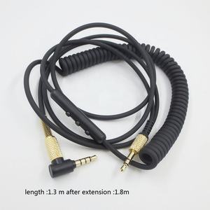 Câble audio de remplacement avec prise jack 3.5mm mâle à mâle pour casque <span class=keywords><strong>Marshall</strong></span> Monitor On-Ear Pro en stock - Product Image 2