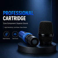 Microphone vocal universel à double canal JU272B-2 avec une excellente qualité sonore pour le chant, l'enregistrement et les discours