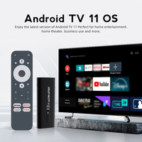 Dispositivo de Streaming Compacto XS97 Ultra con Decodificación H.265, WiFi Dual, Control por Voz, Reproductor Multimedia para Entretenimiento en Hoteles
