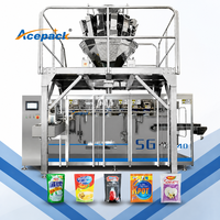 SG-240Z Önceden Hazırlanmış Kilitli Poşetler İçin Toz ve Granül Dolum ve Kapatma Makinesi