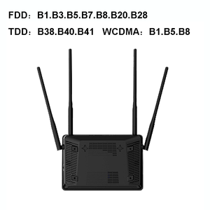 Routeur 4G CPE CP914 à prix d'usine avec emplacement pour carte SIM, Wi-Fi 2.4G, 4 antennes externes, personnalisable avec 6 antennes, port unique, pour usage domestique - Product Image 6