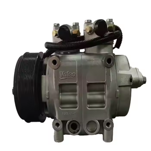 エアコンプレッサーTm43 8PKクラッチなし24vバスエアコンコンプレッサーオリジナル - Product Image 1