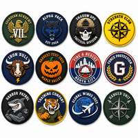 Patchs en silicone souple PVC personnalisés en forme de fleur avec logo 3D en relief pour chapeaux et vêtements - Accessoires de vêtements en gros