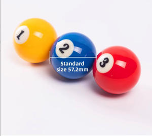 Juego <span class=keywords><strong>de</strong></span> 16 <span class=keywords><strong>Bolas</strong></span> <span class=keywords><strong>de</strong></span> <span class=keywords><strong>Billar</strong></span> Xinkang <span class=keywords><strong>de</strong></span> Resina 5A, Elegantes <span class=keywords><strong>Bolas</strong></span> <span class=keywords><strong>de</strong></span> Cristal Negro Diamante <span class=keywords><strong>de</strong></span> 57.2mm, Tamaño Estándar - Product Image 4