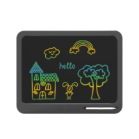 Tablette d'écriture LCD grand format 19 pouces avec double zone d'effacement indépendante, écran LCD avant et tableau blanc arrière pour une utilisation en classe