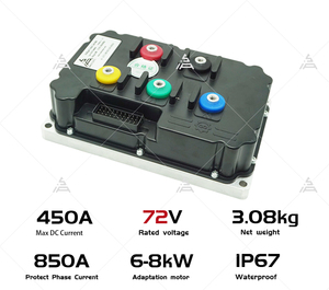 Motor QS 273 V3 72V 120kph de Alta Velocidad con Controlador ND72850, Nuevo Velocímetro para Motocicleta Eléctrica, 16000W de Potencia, Color Negro - Product Image 1