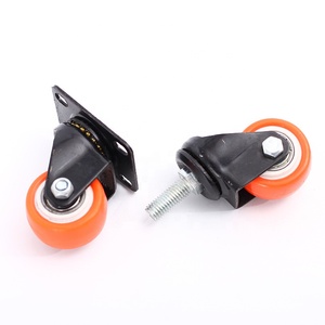 <span class=keywords><strong>Roulettes</strong></span> pivotantes en plastique <span class=keywords><strong>pour</strong></span> meubles, mini-<span class=keywords><strong>roulettes</strong></span> en PVC de 1/1,5/2 pouces <span class=keywords><strong>pour</strong></span> meubles - Product Image 3