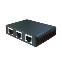 Penjualan Terlaris 2 Hingga 3 Gigabit Jaringan RJ45 Konektor Distributor Pembagi Jaringan Port Adapter Elektronik Ethernet Splitter Adapter