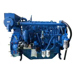 Weichai WP6 series 4 strokes 6 cylinders boat motor inboard marine diesel engine used for construction machine