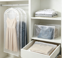 Bolsas de Plástico PE Transparentes Reutilizables con Cierre y Impresión en Huecograbado para Empaque de Ropa
