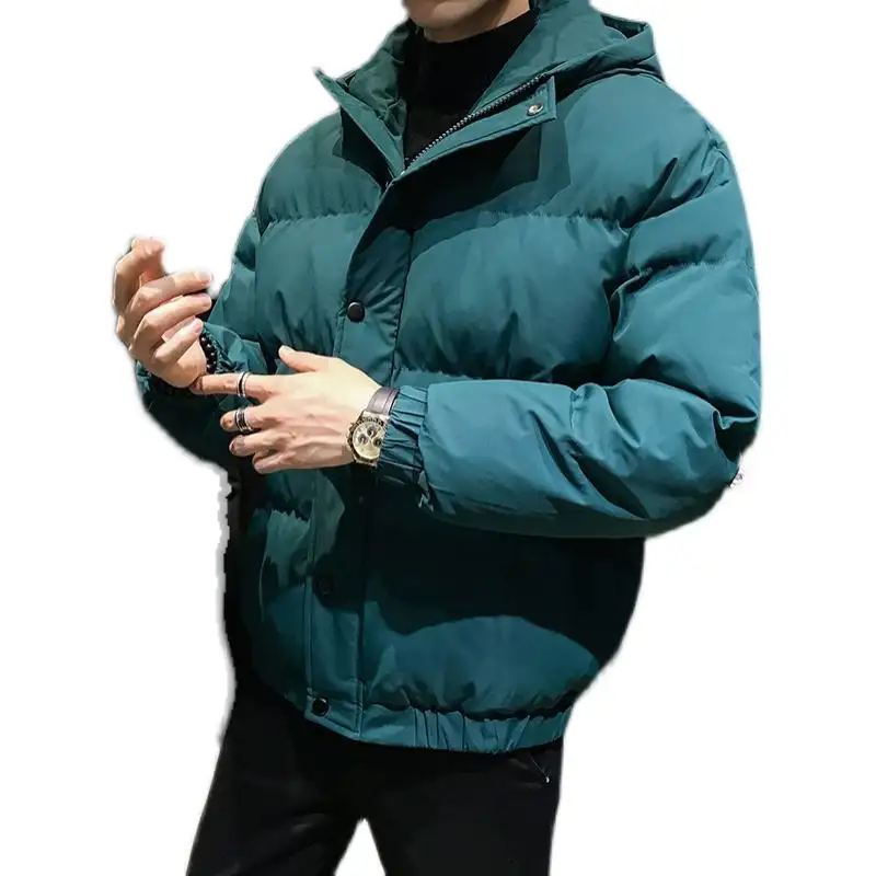 Jackets Winter For Men Fashion Stylish Custom Design Hooded Men's Outerwear Feather Puff Down Bubble Coat Puffer Jacket For Men