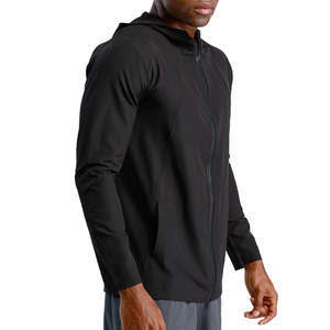 Sudadera con Capucha y Pantalones Deportivos Ajustados de Diseñador para Hombre, 100% Algodón, Temporada de Otoño, Chaqueta Deportiva Ajustada con Cremallera, Transpirable - Product Image 2