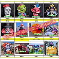 Personnages gonflables de dessin animé de ballon de Ghostbusters d'halloween événement publicitaire homme de guimauve gonflable