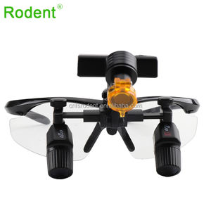 歯科用ワイヤレス外科用メガネ歯科用エルゴルーペ3X 4X 5X 6X倍率ワイヤレスLEDヘッドライト付き - Product Image 4