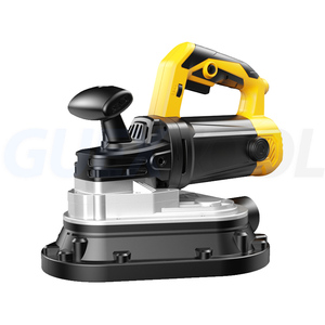 Machine de polissage sans poussière à trois têtes portative, machine de meulage de sols, machine de rénovation de sols en béton - Product Image 1
