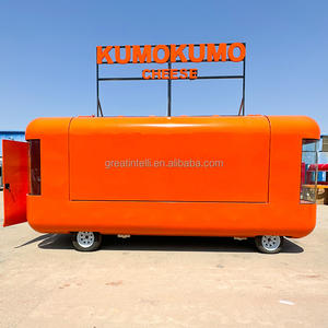 Carrito de Hamburguesas Original, Carrito de Hot Dogs, Carrito de Crepas, Tienda de Comida, Quiosco Retro, Remolques Móviles, Carrito de Venta Ambulante en Australia, Remolque de Helados - Product Image 2