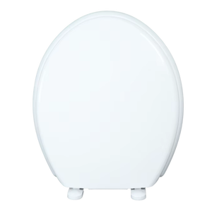 Siège de toilette universel durable blanc avec mécanisme d'ouverture et de fermeture silencieux et design ergonomique pour un confort et une stabilité maximales - Product Image 1
